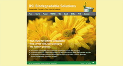 Desktop Screenshot of biodegradablesolutions.com